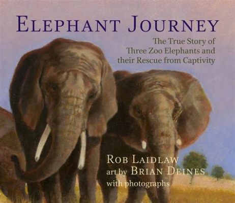  The Extraordinary Journey of the Little Elephant -  A Story Woven With Threads of Courage and Hope